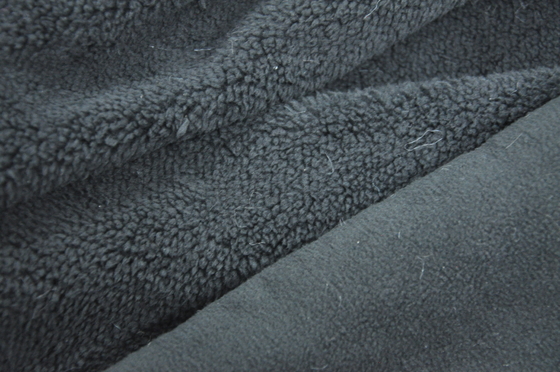 textile tissé collé tissé par velours solide de 142cm