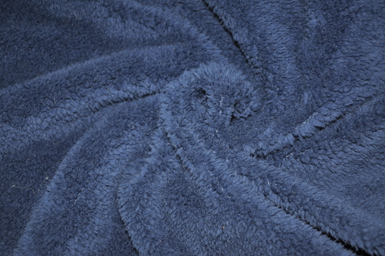 tissu confortable de velours de coton de chaleur qui respecte les peaux et à tolérances serrées, inégalée