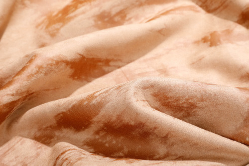 Tissu imprimé modelé de suède de Faux pour le polyester de l'habillement 155cm