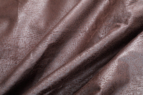 Le polyester a imprimé le revêtement de tissu de suède de Faux, tissu de cuir de suède de Faux de 155cm