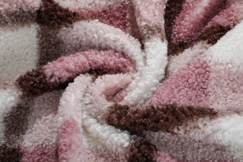 Le jacquard Terry Knit Fabric, viscose de grain de polyester tricotent le tissu