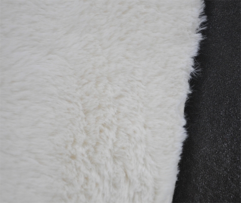 habillement extérieur occasionnel de cheveux de lapin de 410gsm 100%pu