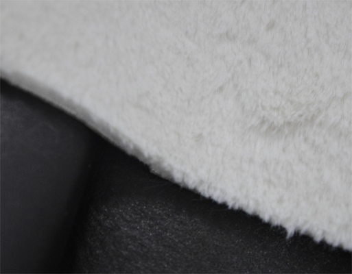habillement extérieur occasionnel de cheveux de lapin de 410gsm 100%pu
