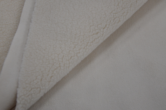 TISSU MÉTALLISÉ, FOURRURE : SUÈDE SOLIDE DE SHERPA : SUÈDE de REVÊTEMENT 100%P