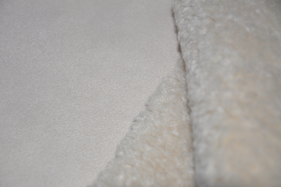 Fourrure du suède 610gsm de Shu Velveteen Coating Woven Fabric