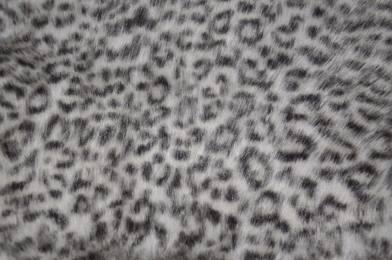 100 % polyester imprimé léopard tissu infroissable largeur 150 cm