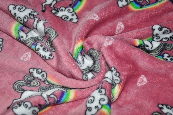 150cm 100% tissus 210gsm d'ouatine de flanelle de polyester