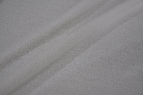 Blanc 265 grammes 100 polyester 150 cm CW ou Vêtement polaire réglable