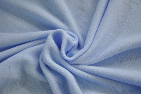 140gsm onde entretenue 100% du polyester 150cm ou tissu réglable de laine polaire