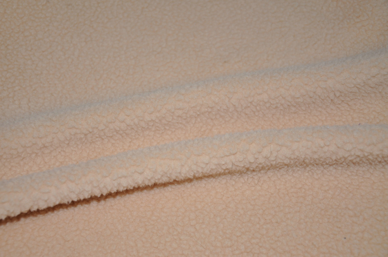 270gsm onde entretenue 100% du polyester 150cm ou tissu réglable de laine polaire