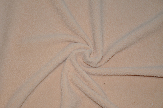270gsm onde entretenue 100% du polyester 150cm ou tissu réglable de laine polaire