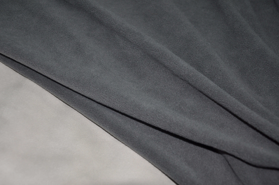 160gsm onde entretenue 100% du polyester 150cm ou tissu réglable de laine polaire