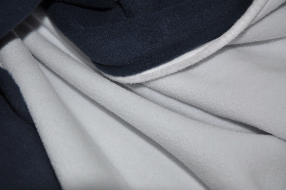 onde entretenue ou tissu réglable 280gsm léger de 150cm de laine polaire de polyester