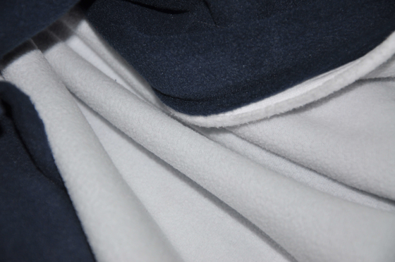onde entretenue ou tissu réglable 280gsm léger de 150cm de laine polaire de polyester