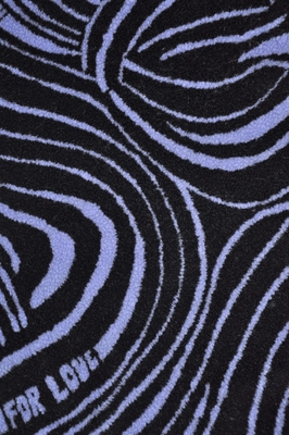 Onde entretenue 100% du polyester 150cm ou tissu réglable de Sherpa du Faux 335gsm