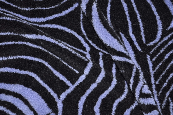 Onde entretenue 100% du polyester 150cm ou tissu réglable de Sherpa du Faux 335gsm