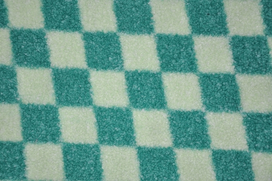 Onde entretenue 100% du polyester 150cm ou tissu réglable de Sherpa du Faux 345gsm