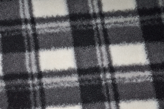 Onde entretenue 100% du polyester 150cm ou tissu réglable de Sherpa du Faux 330gsm