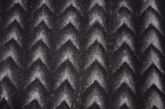 Onde entretenue 100% du polyester 150cm de fourrure de lapin d'imitation ou réglable imprimée