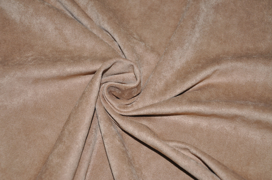 éponge de Faux de tissu de suède de faux de polyester de 155cm pour des jouets