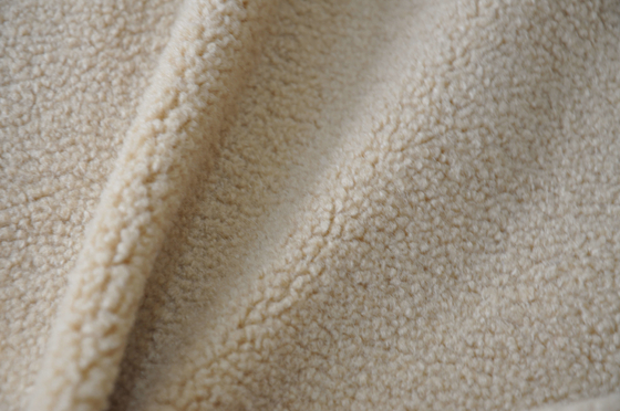 la chaîne de sherpa de faux a tricoté l'onde entretenue 100P du tissu 150cm