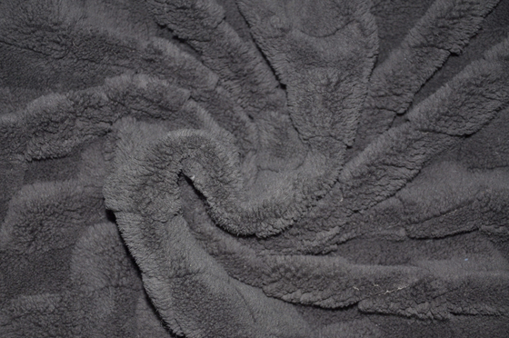 Tissu chaud et consolidant mou et sensible de Shu Fleece Comfortable Cotton Wool