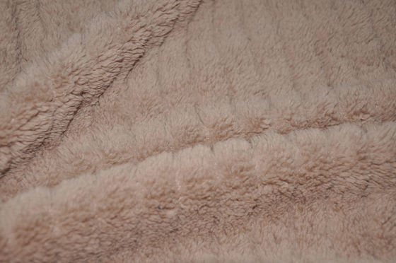Tissu doux et confortable, inégalé de Shu Fleece Comfortable Cotton Velvet de chaleur