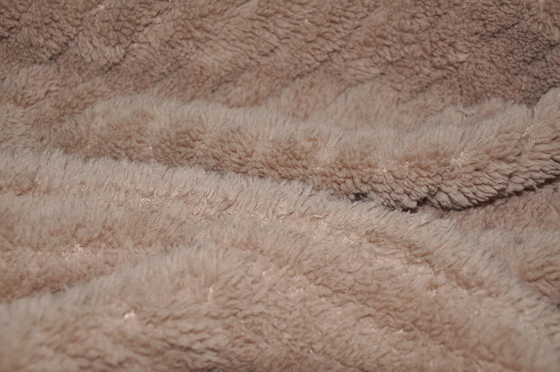 Tissu doux et confortable, inégalé de Shu Fleece Comfortable Cotton Velvet de chaleur