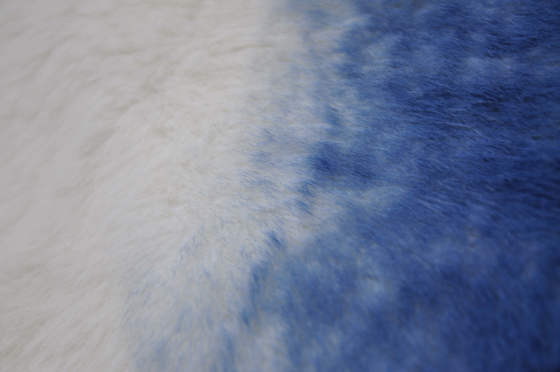 le gradient blanc bleu de jacquard de 150cm enrichissent vos décorations et style à la maison