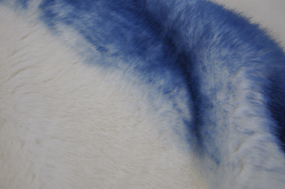 le gradient blanc bleu de jacquard de 150cm enrichissent vos décorations et style à la maison