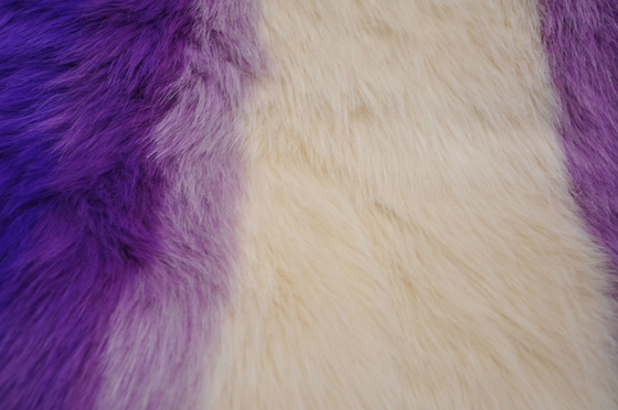 fanez-vous la longue fourrure de Faux de cheveux de la couleur 150cm, créez la mode chaude et luxueuse d'hiver