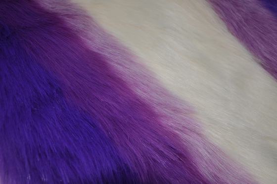fanez-vous la longue fourrure de Faux de cheveux de la couleur 150cm, créez la mode chaude et luxueuse d'hiver