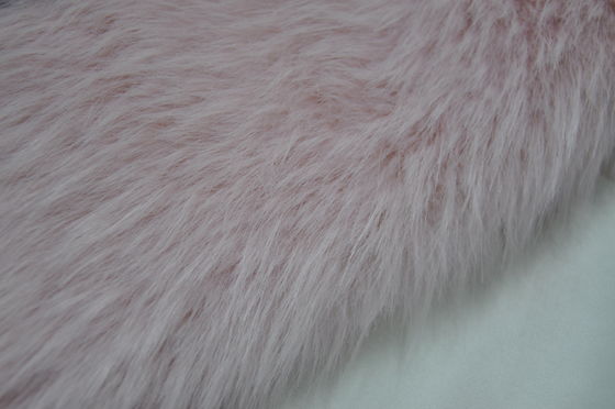 Fourrure opposée de faux de cheveux du tissu 150cm de peluche de couleur la longue, apportent le contact et le confort inégalés