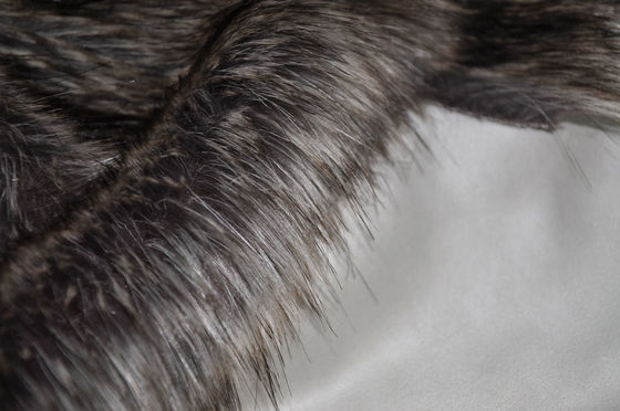 Long vison de Faux de jacquard de tissu de fourrure de cheveux 150 à de 180cm