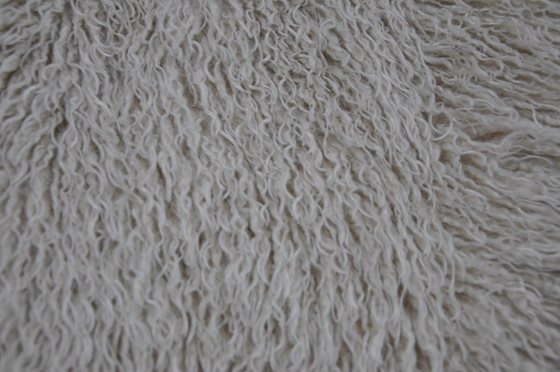 L'acrylique mongol de tissu de fourrure explorent le charme et l'unicité de ce matériel luxueux