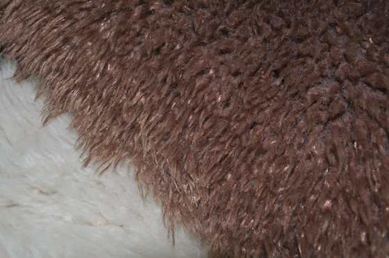 texture et style uniques s'ajoutants mongols bruns de MAC Fake 150cm de tissu de fourrure à votre décor à la maison