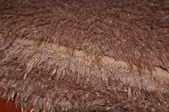 texture et style uniques s'ajoutants mongols bruns de MAC Fake 150cm de tissu de fourrure à votre décor à la maison