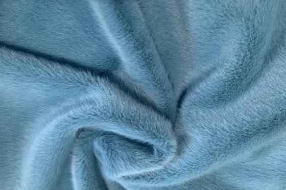 Pelle fausse imitation de fourrure de lapin motif solide Poids négociable