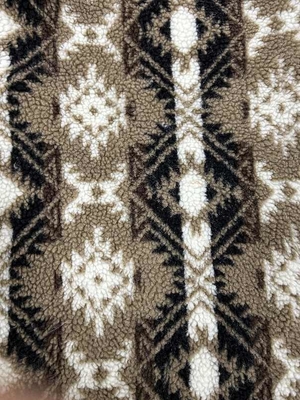 100% polyester Jacquard Faux laine d'agneau 380gm largeur de porte efficace 150cm