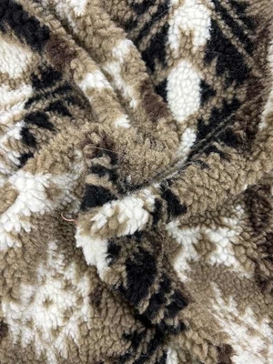 100% polyester Jacquard Faux laine d'agneau 380gm largeur de porte efficace 150cm