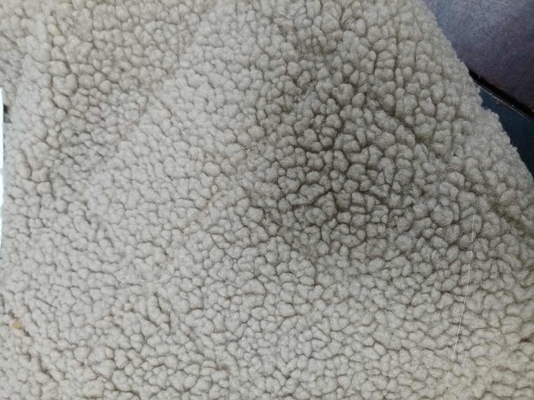 Modèle Jacquard 100% Polyester Faux Sherpa Tissu 150cm CW ou largeur réglable