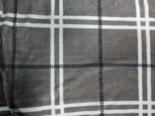 100% polyester 150cm CW ou tissu de laine de flanelle réglable 210gm