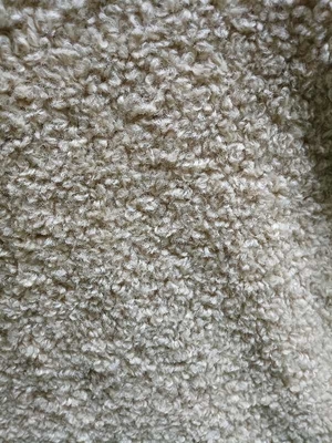 Faux Sherpa Tissu tricoté de 150 cm recyclé pour vêtements et jouets