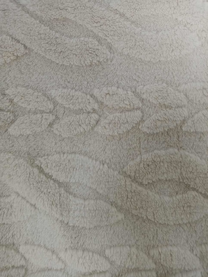 Velours de coton à deux faces en jacquard et 300 gm