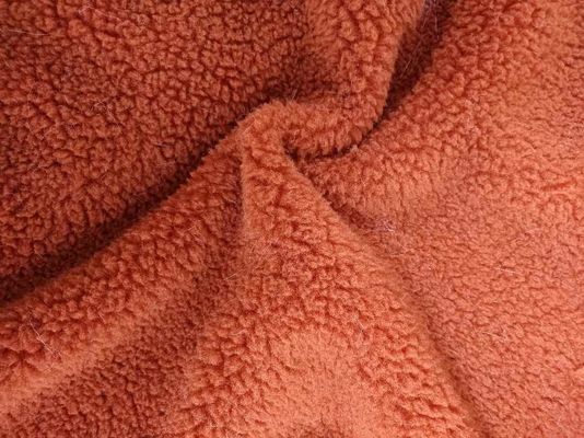 Tissu chaud et consolidant mou et sensible de Shu Fleece Comfortable Cotton Wool