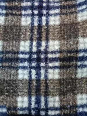 Tissu tricoté en laine circulaire avec une largeur de porte de 150